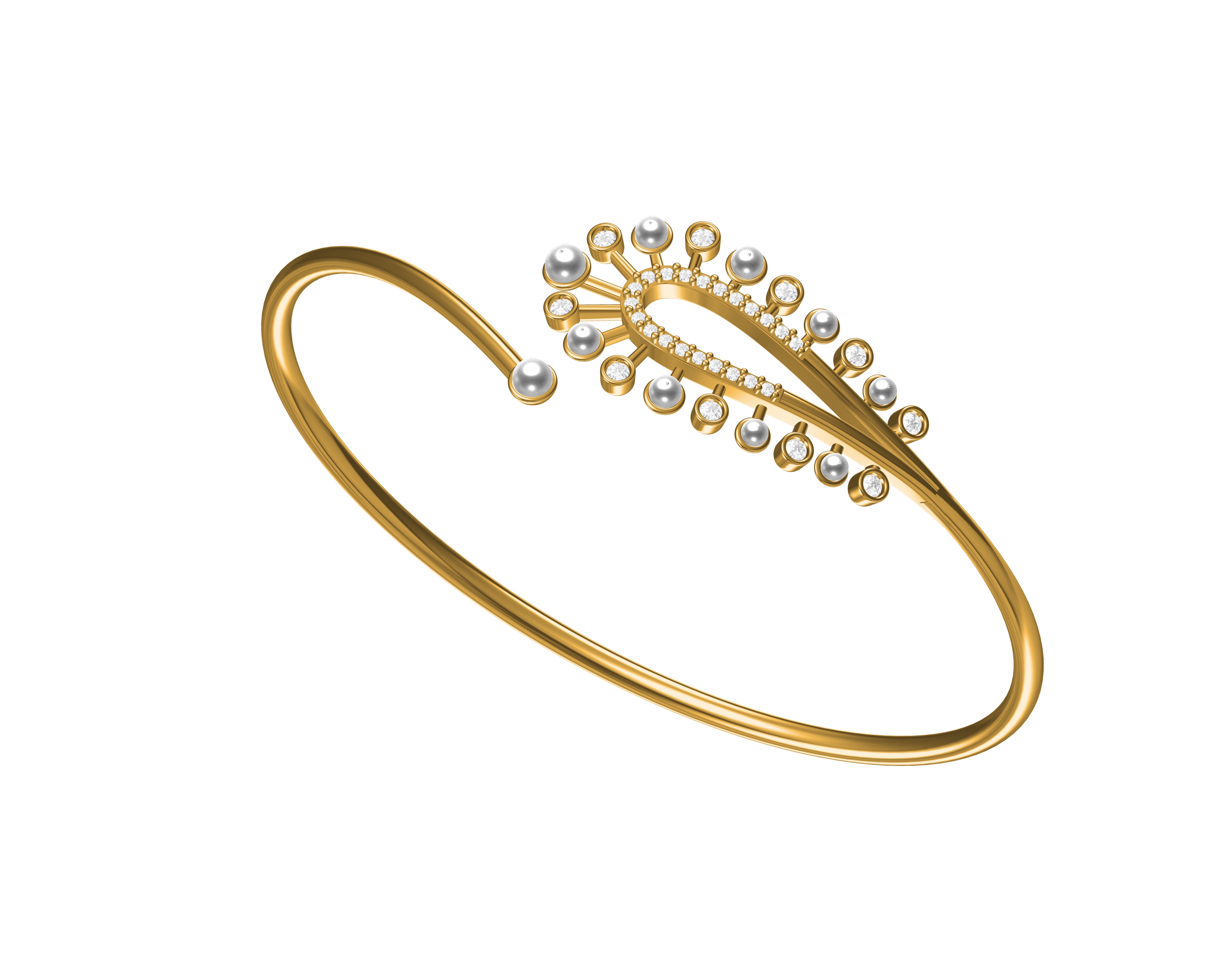 Bangle-Cum-Bracelet