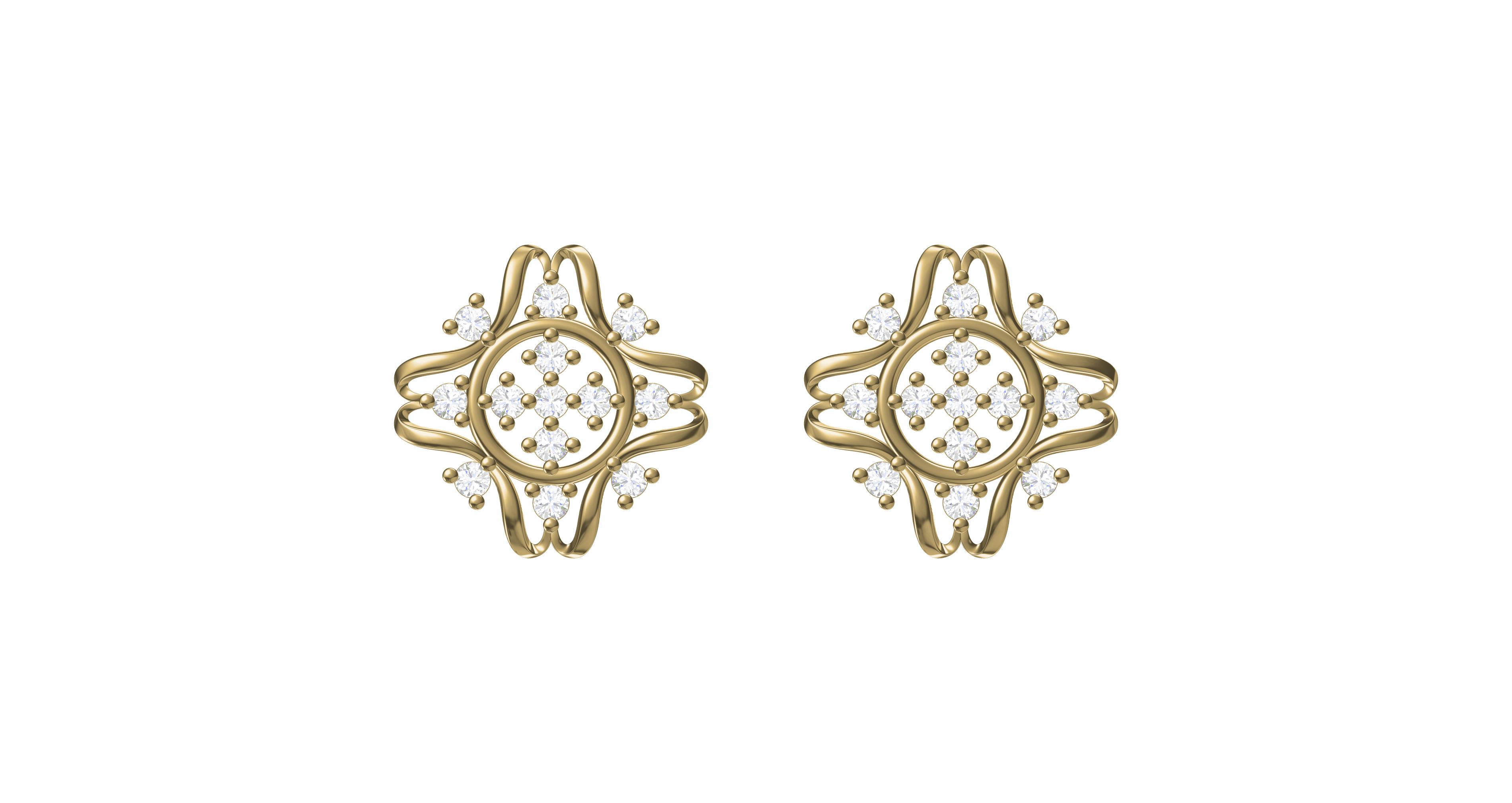 Timeless Elegance Small Stud Earrings