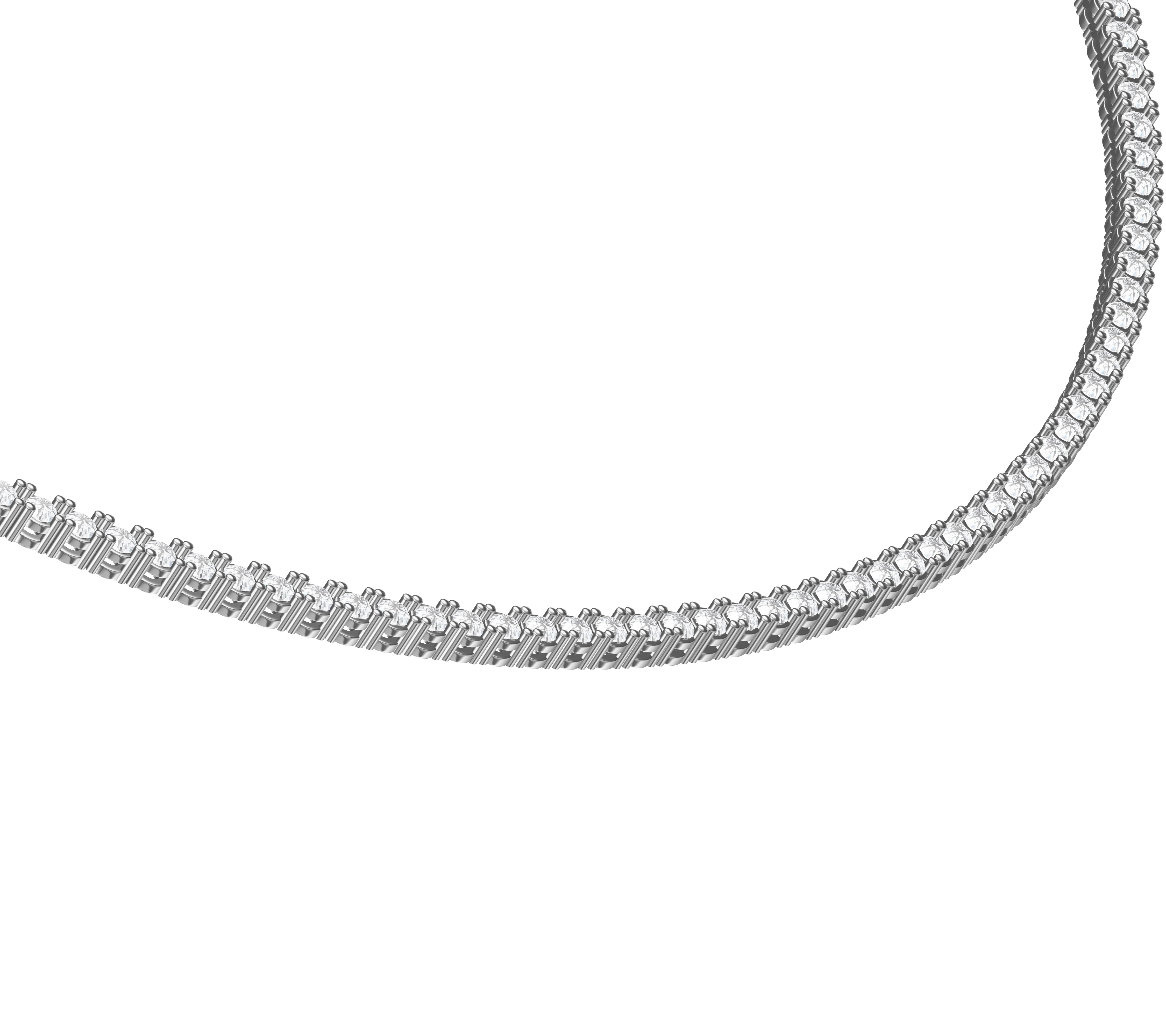 Classic Full Eternity Necklace