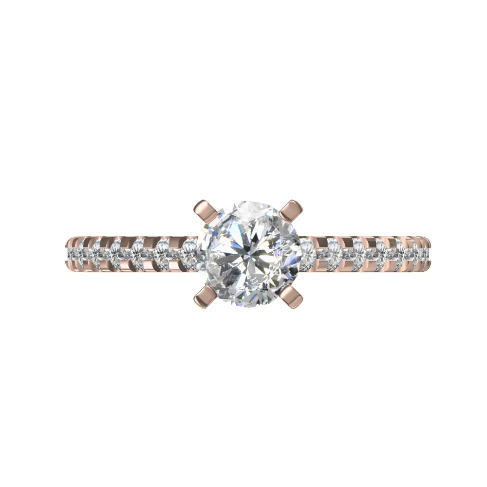 Solitaire Ring - Sign of Love