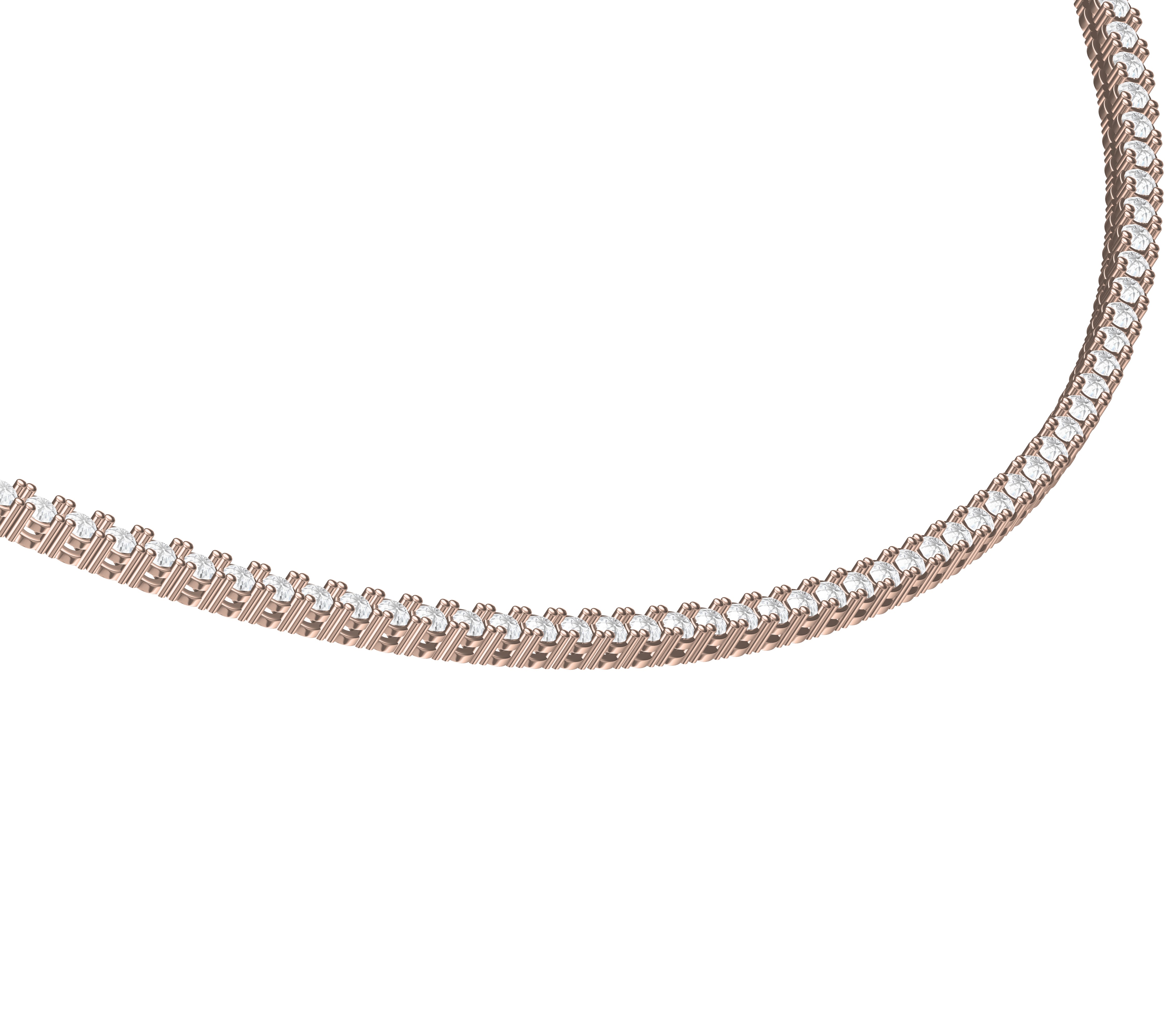 Classic Full Eternity Necklace