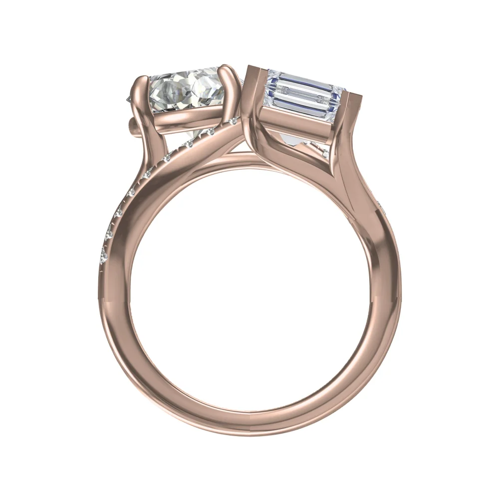 Duo Love-Charm Ring