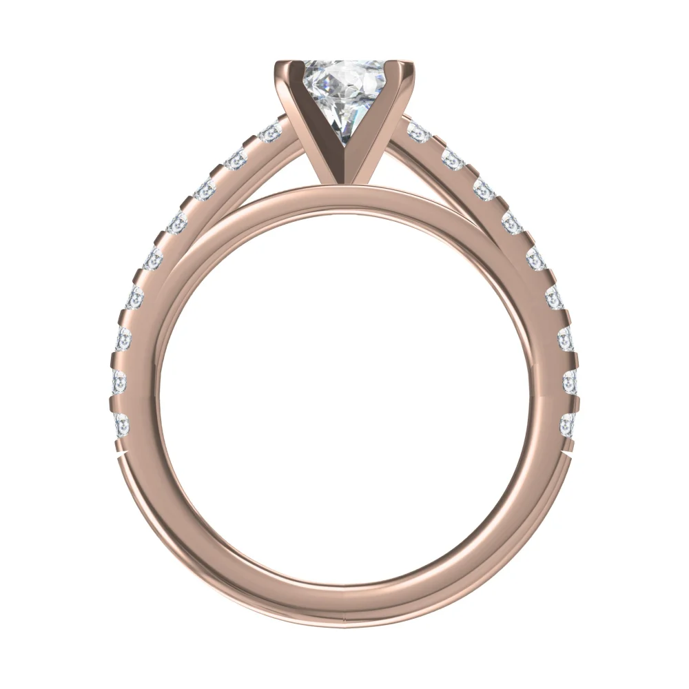 Solitaire Ring - Sign of Love